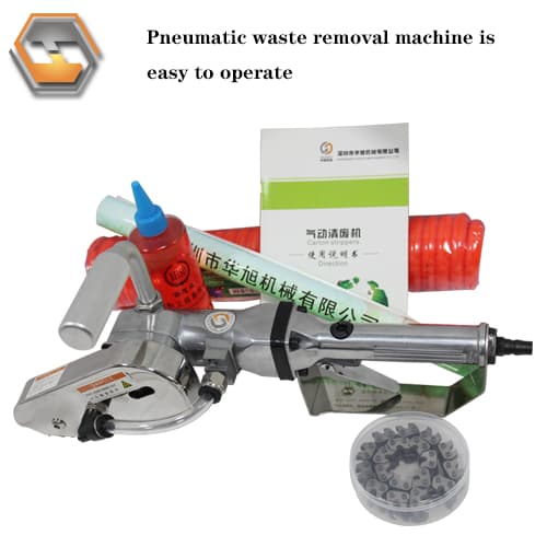 Is the waste cleaning machine easy to use?