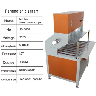 Automatic waste stripper for inner hole